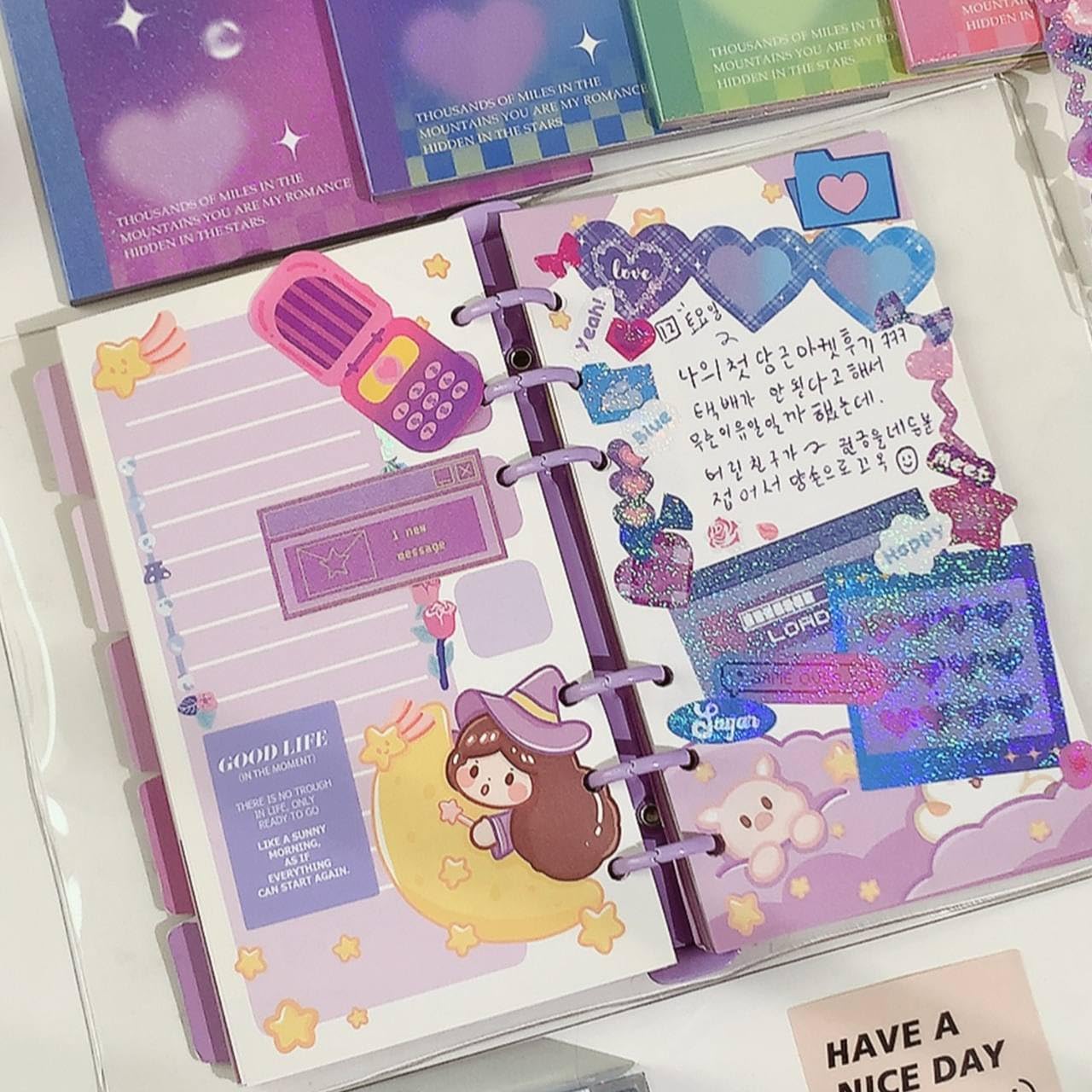 Dreamy Realms Sticker Booklet – 1000+ Decorative Stickers