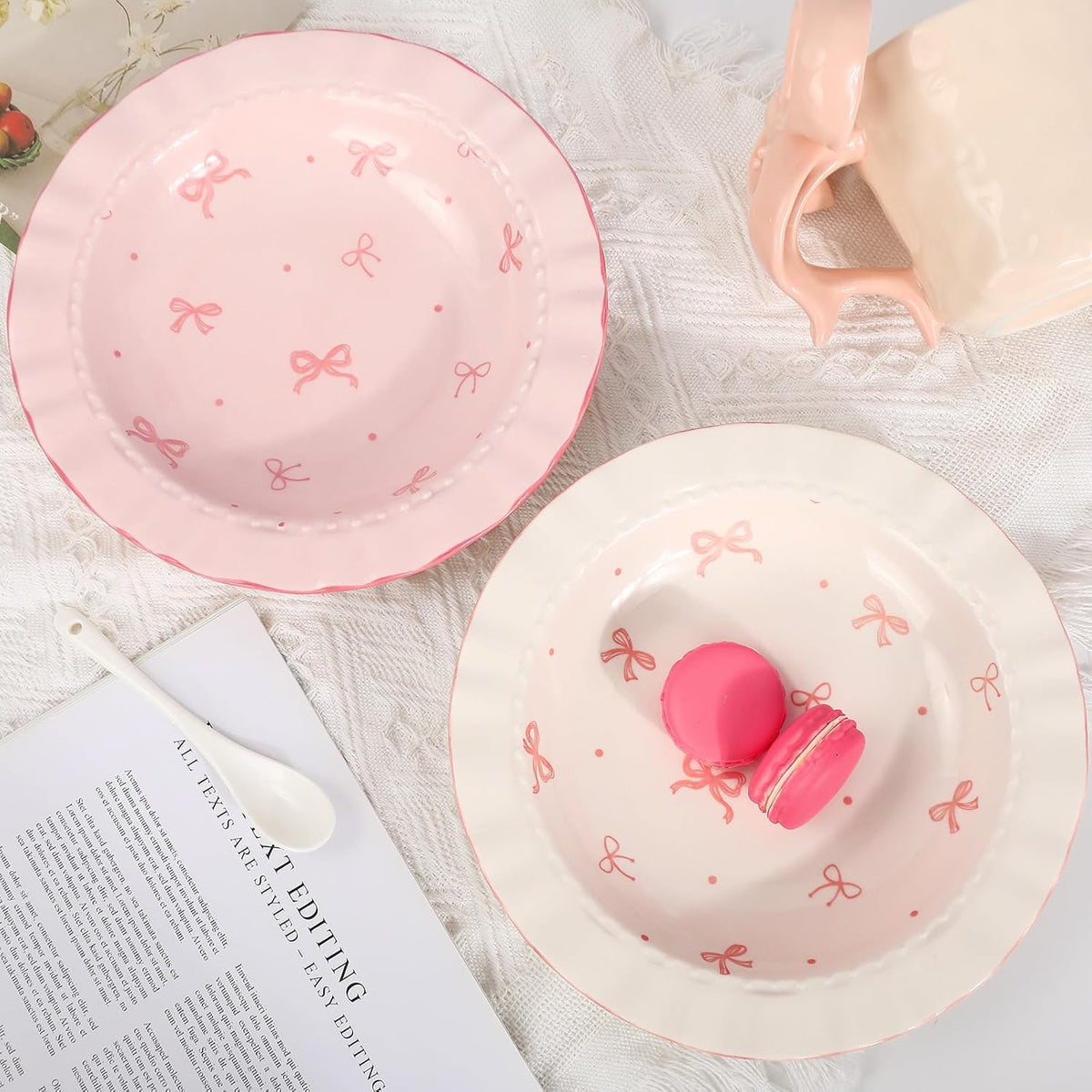 Pretty Little Bows Porcelain Plates 🎀