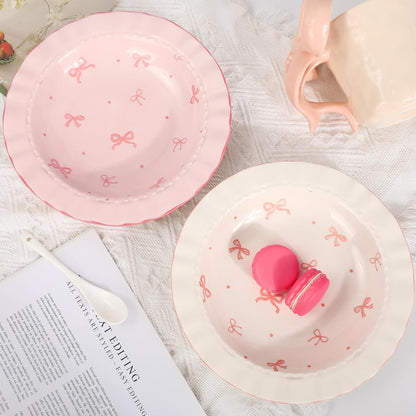 Pretty Little Bows Porcelain Plates 🎀