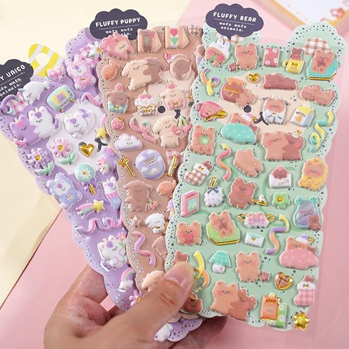 FluffPals Paradise Stickers Set