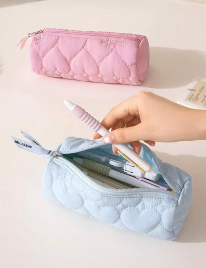Sugar Puff Quilted Pouch