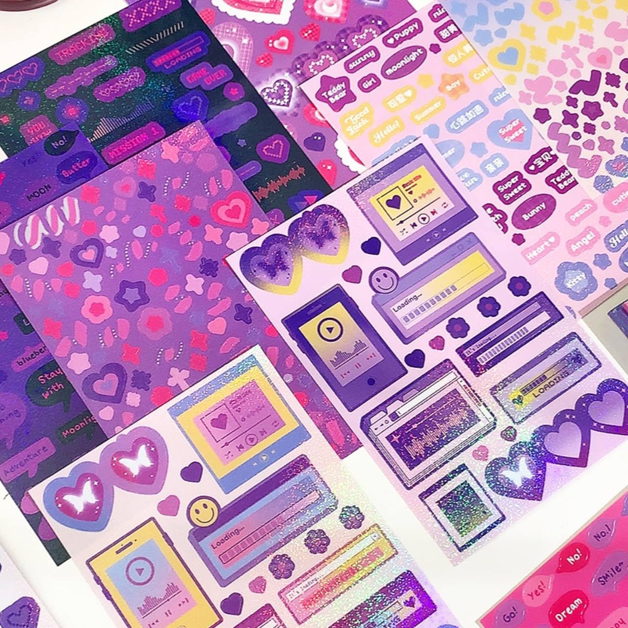 Dreamy Realms Sticker Booklet – 1000+ Decorative Stickers