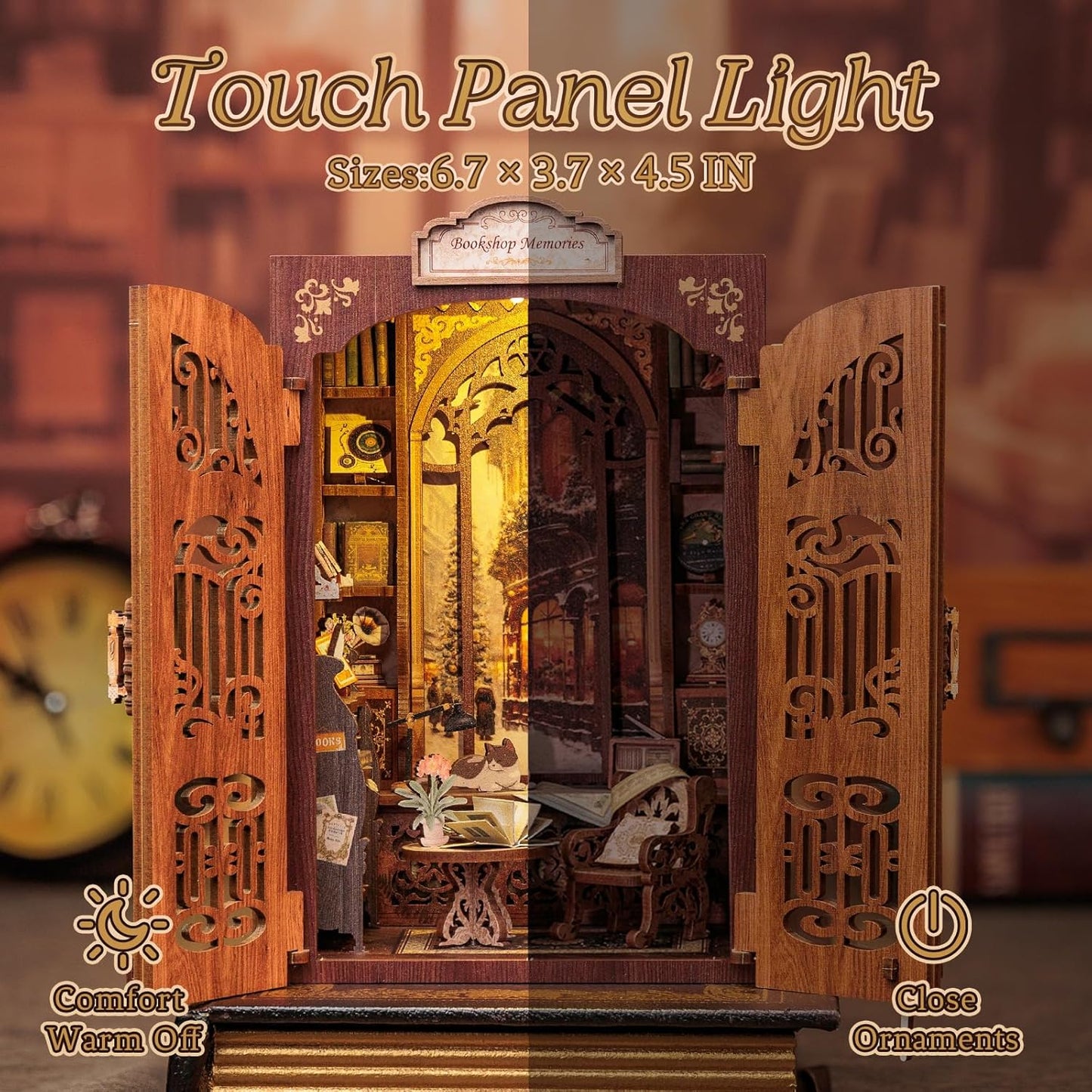 Bookshop Memories – DIY Bookstore Miniature Kit for your Bookshelf