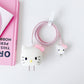 Hello Kitty Charge Buddy iPhone charger 3D protector | Compatible with 20W USB-C Adapter Charger