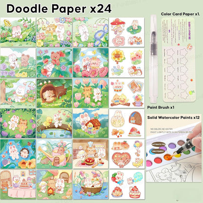 Sweet Pause coloring book