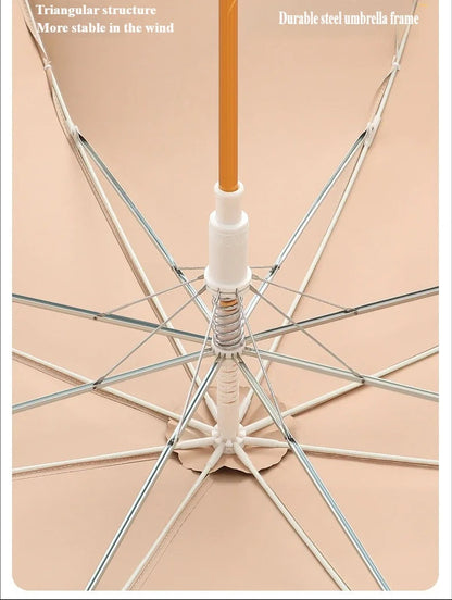Sweet Frill Semi Automatic Umbrella | UV and Rain protection