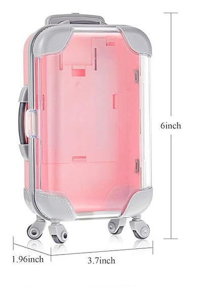 Chic Mini Trolley Suitcase for storage | 3 colors available