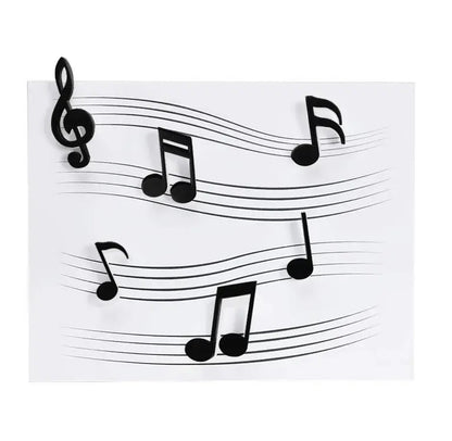 3D Musical Notes Refrigerator Magnet | Set of 6