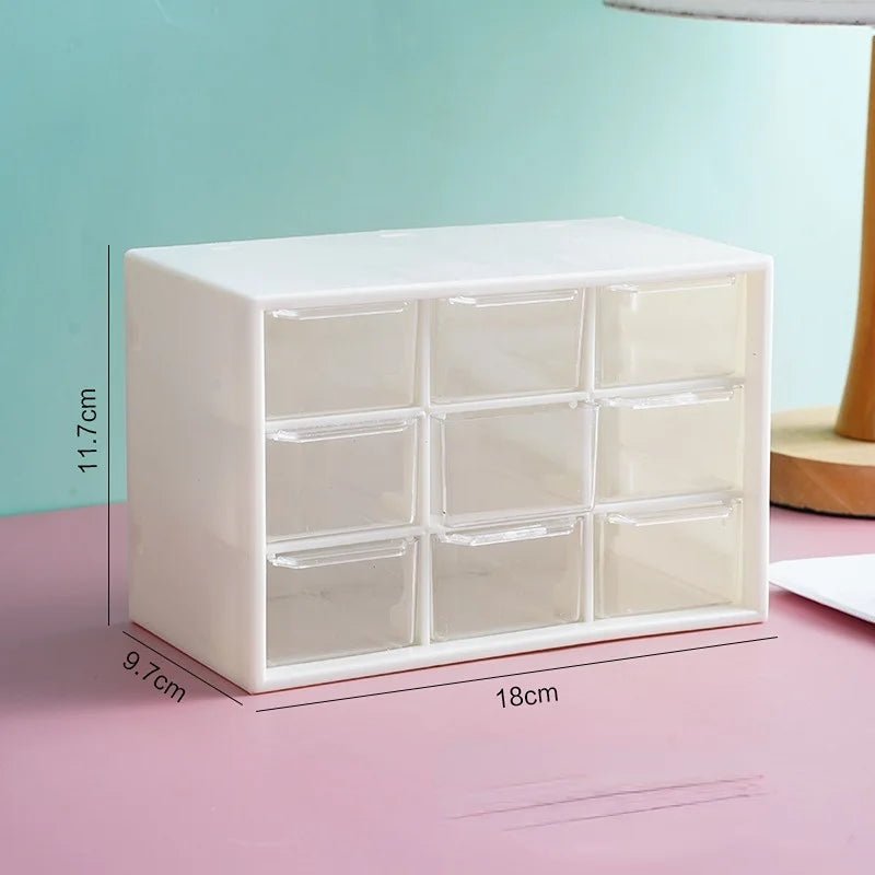 9 Grid Mini Acrylic Drawer Organizer - Supple Room