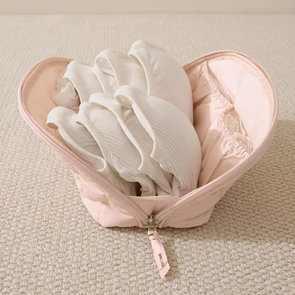 Cloud Puff Spacious Travel Vanity Pouch