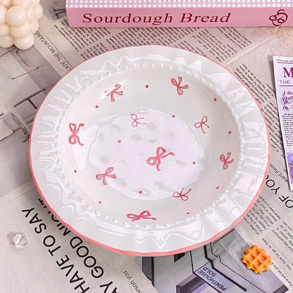 Pretty Little Bows Porcelain Plates 🎀