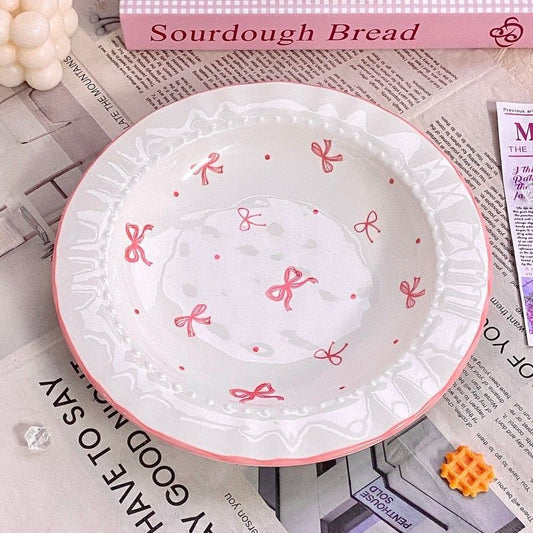 Pretty Little Bows Porcelain Plates 🎀