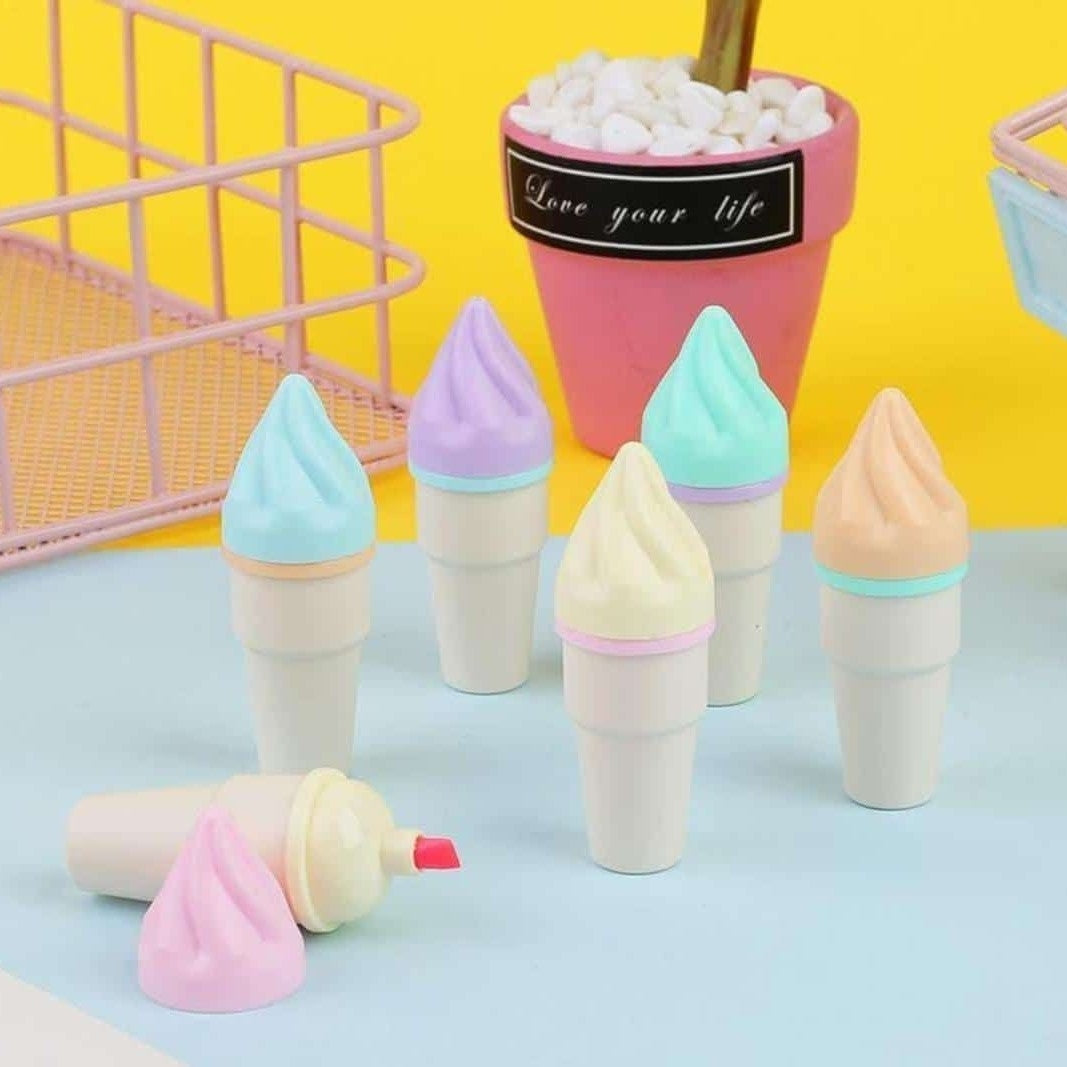 Mini Ice Cream Highlighters