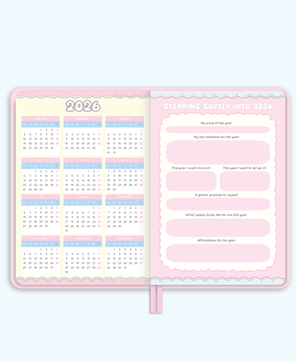 My Pretty Little Life 2026 Annual Planner with dates
