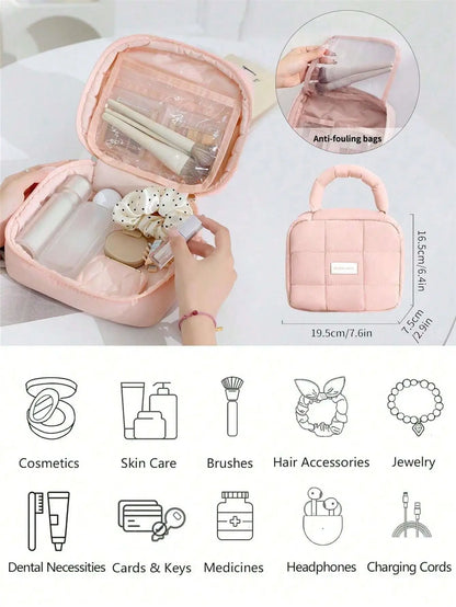 Cloud Touch Quilted Multipurpose Pouch