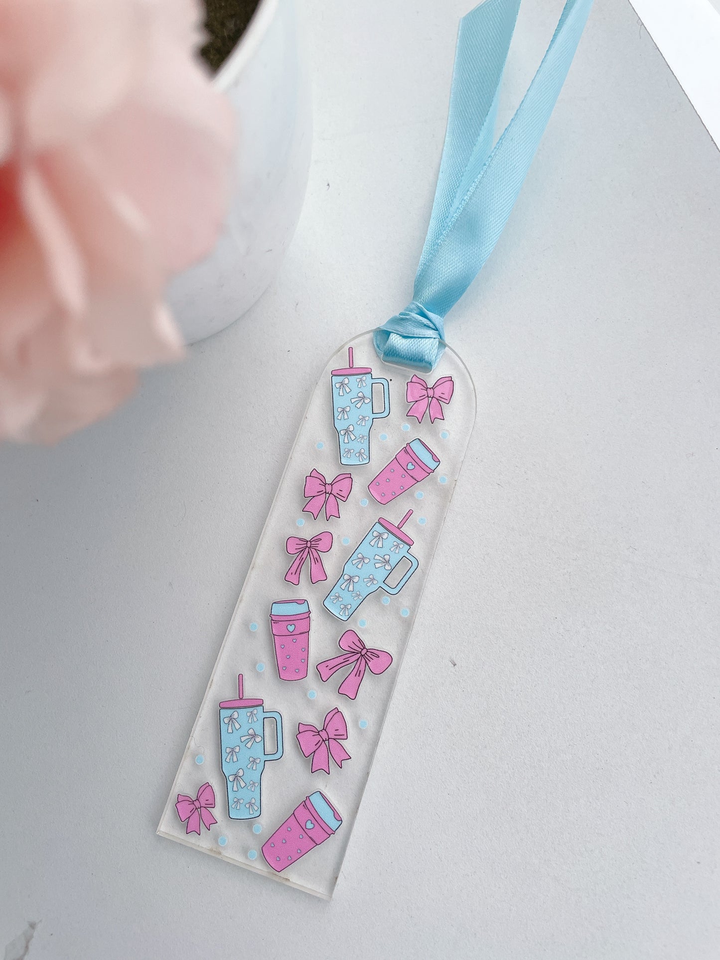 Dreamy reader Acrylic Bookmark