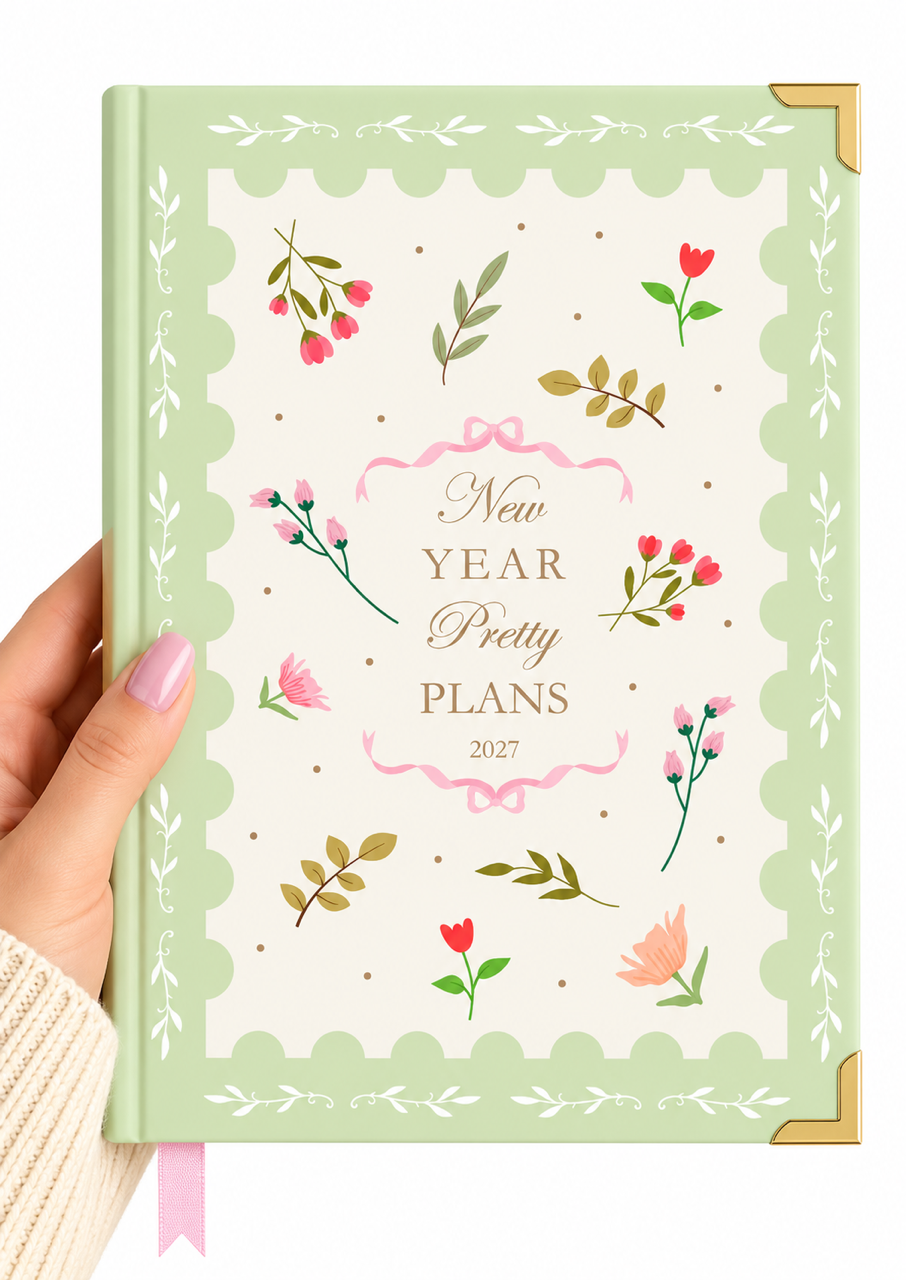 Living Pretty Planner 2027 | New Year Pretty Plans | Open for Preorder