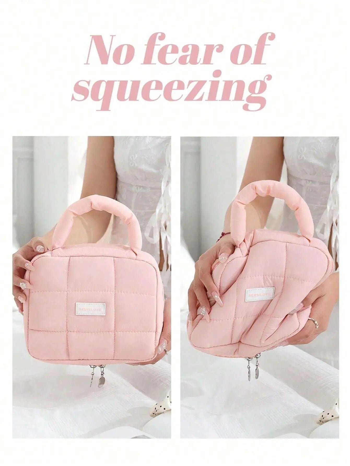 Cloud Touch Quilted Multipurpose Pouch