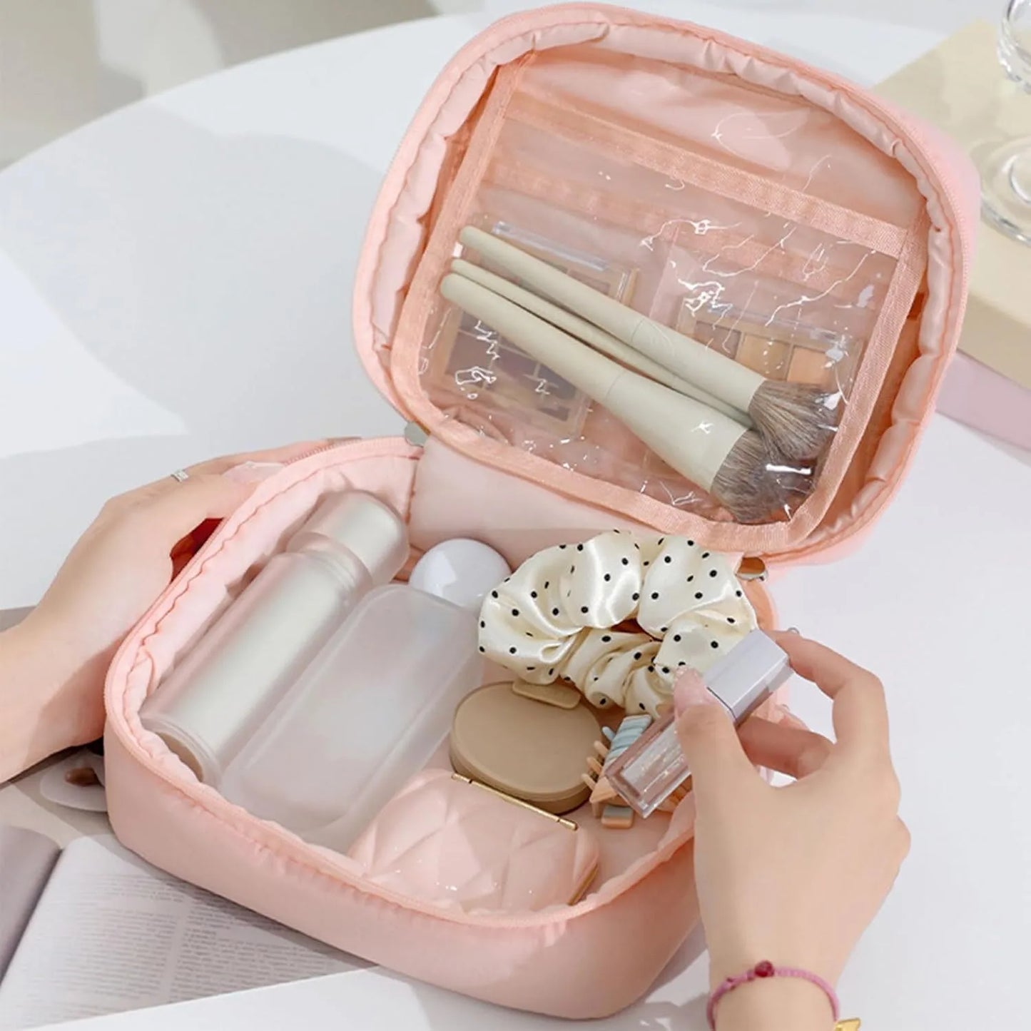 Cloud Touch Quilted Multipurpose Pouch