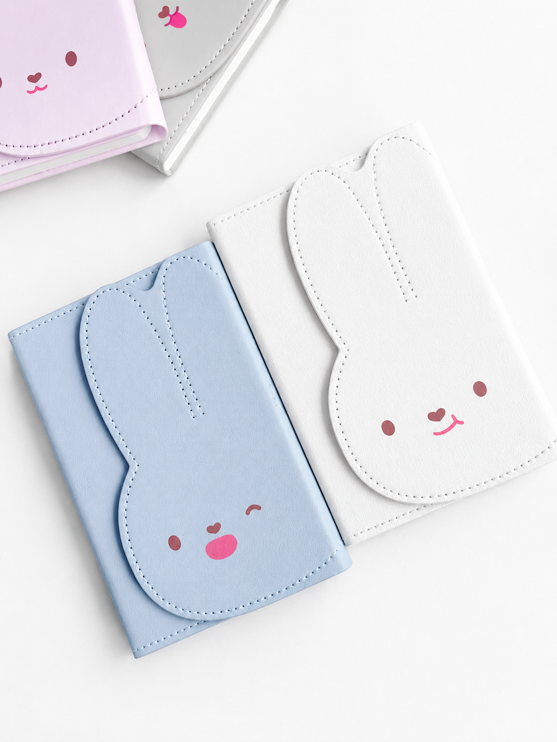 Bunny Hugs Magnetic Notebook