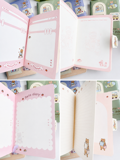 Bear & Bunny Daily Journal & Planner