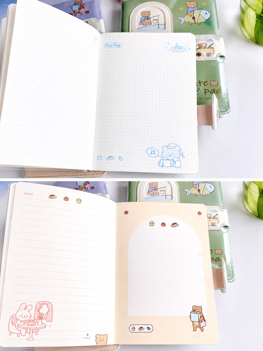 Bear & Bunny Daily Journal & Planner