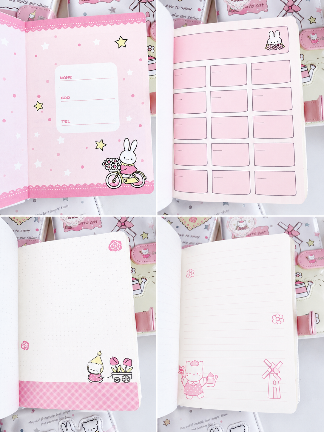 Blossom Bunny Daily Journal & Planner