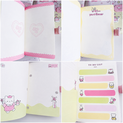 Blossom Bunny Daily Journal & Planner