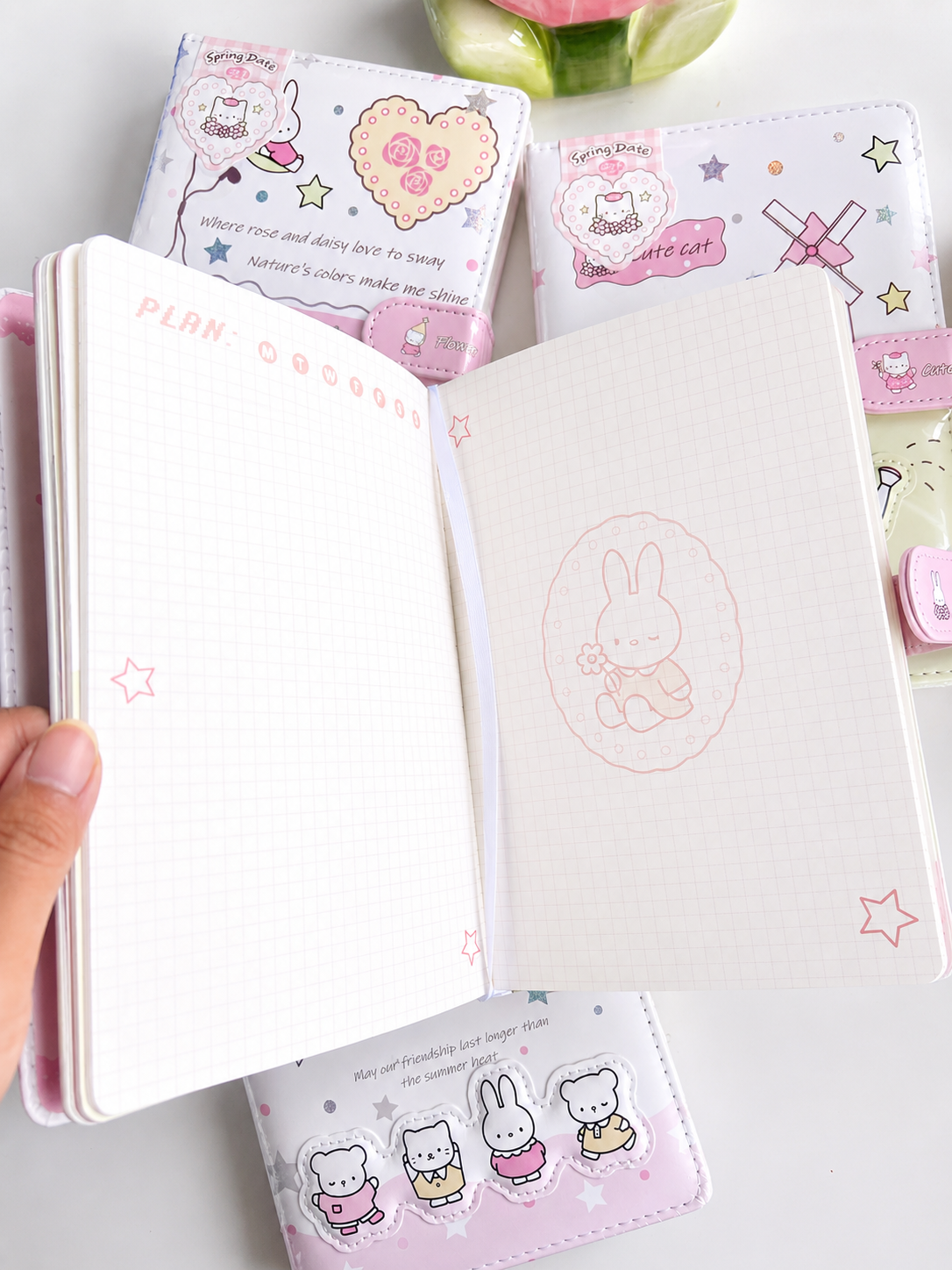 Blossom Bunny Daily Journal & Planner