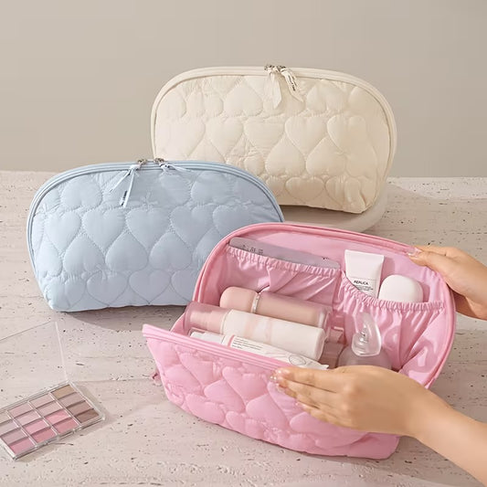 Cloud Puff Spacious Travel Vanity Pouch