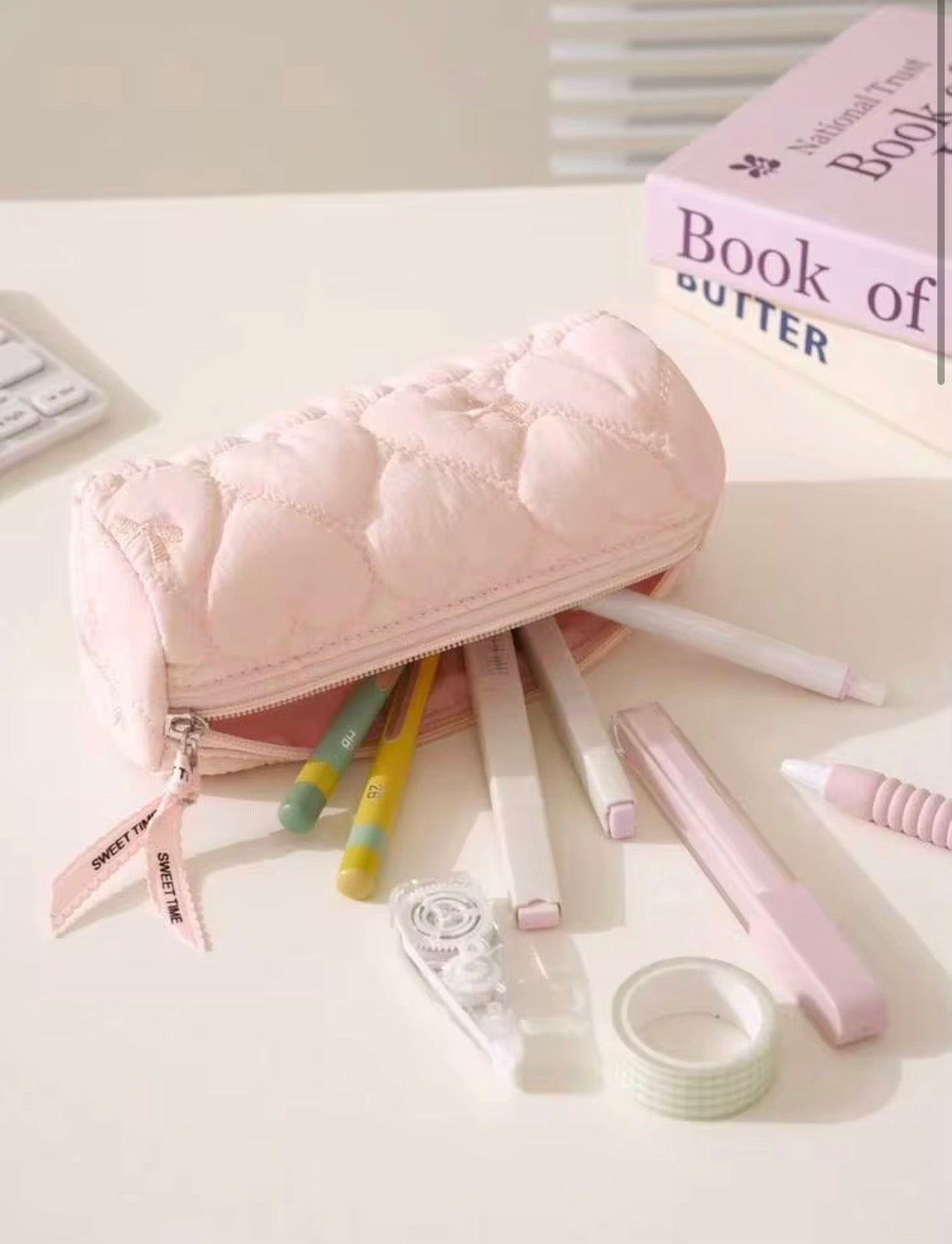 Sugar Puff Quilted Pouch
