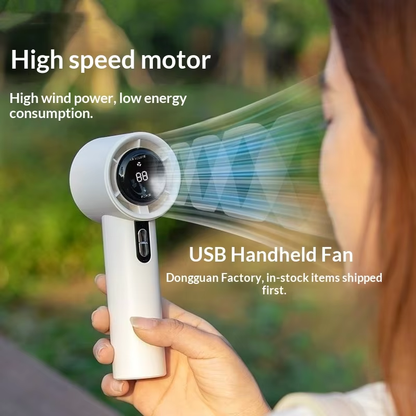 Sweet Breeze High-Speed Rechargeable Handheld Fan
