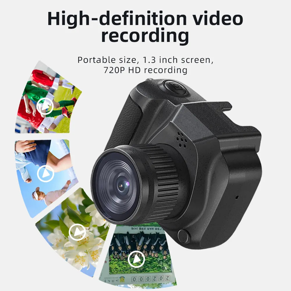 Portable Micro Mini DV Camera, 1080P HD Camcorder Video Cam for Indoor/Outdoor