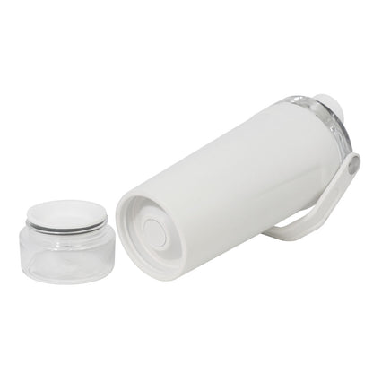 Shake & Go Insulated Fitness Bottle with twist lock storage