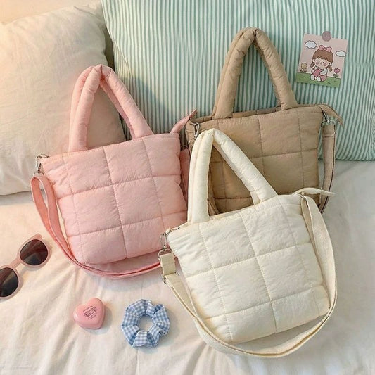 Puff & Go Quilted Crossbody Bag