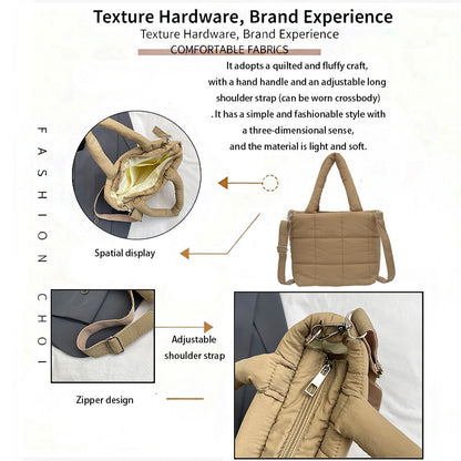 Puff & Go Quilted Crossbody Bag