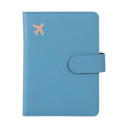 Soft Voyage RFID Blocking Multi Compartment Pastel Passport Wallet Holder Organiser | PU Leather