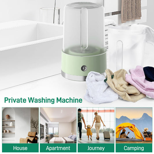 Mini Whirl Portable Washing Machine | Cordless & Rechargeable