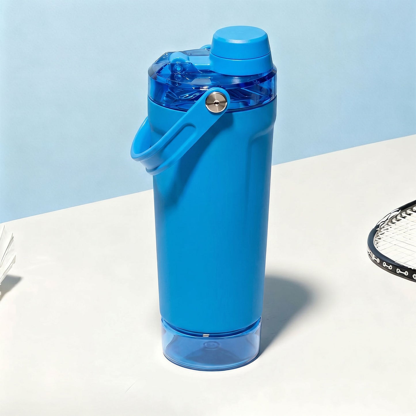 Shake & Go Insulated Fitness Bottle with twist lock storage