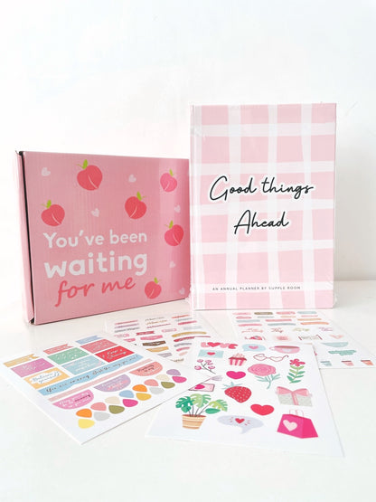 ‘Good Things Ahead" Annual Undated Planner | A5 Hardbound