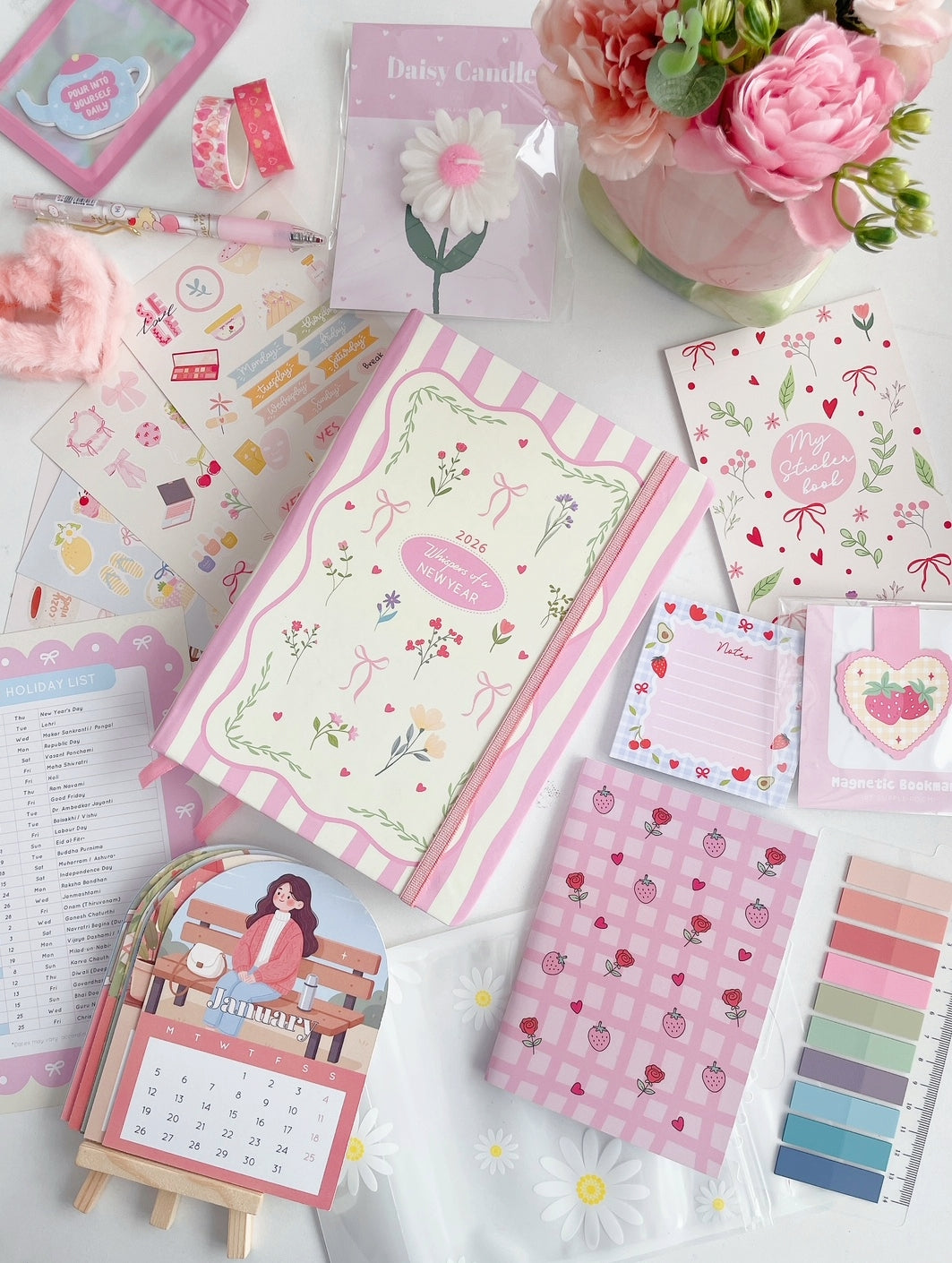 My Pretty Little Life 2026 Annual Planner Bundle | Whispers of a New Year