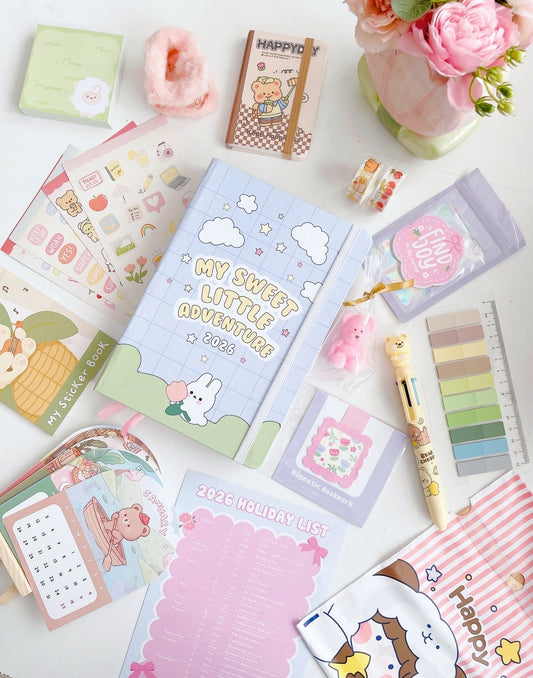 My Cozy Life 2026 Annual Planner Bundle | My Sweet Little Adventure