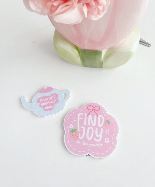 Cute Motivational Fridge magnets | Acrylic 3"