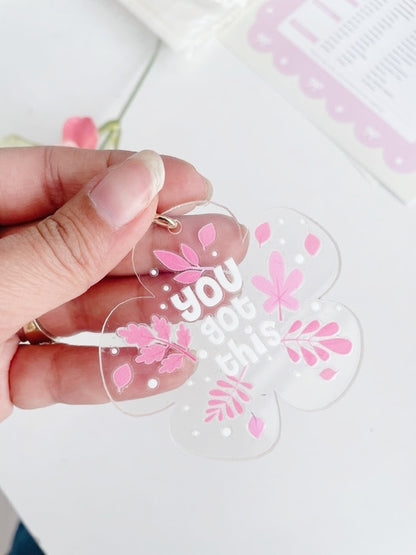 Bloom & Believe Acrylic Keychain