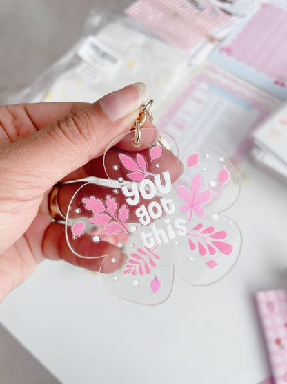 Bloom & Believe Acrylic Keychain