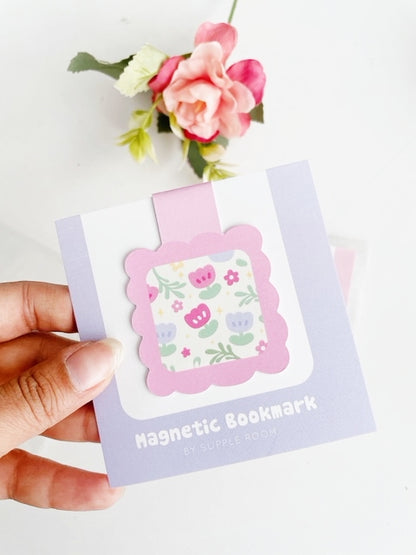 Sweet Garden Magnetic Bookmark Duo 🌸