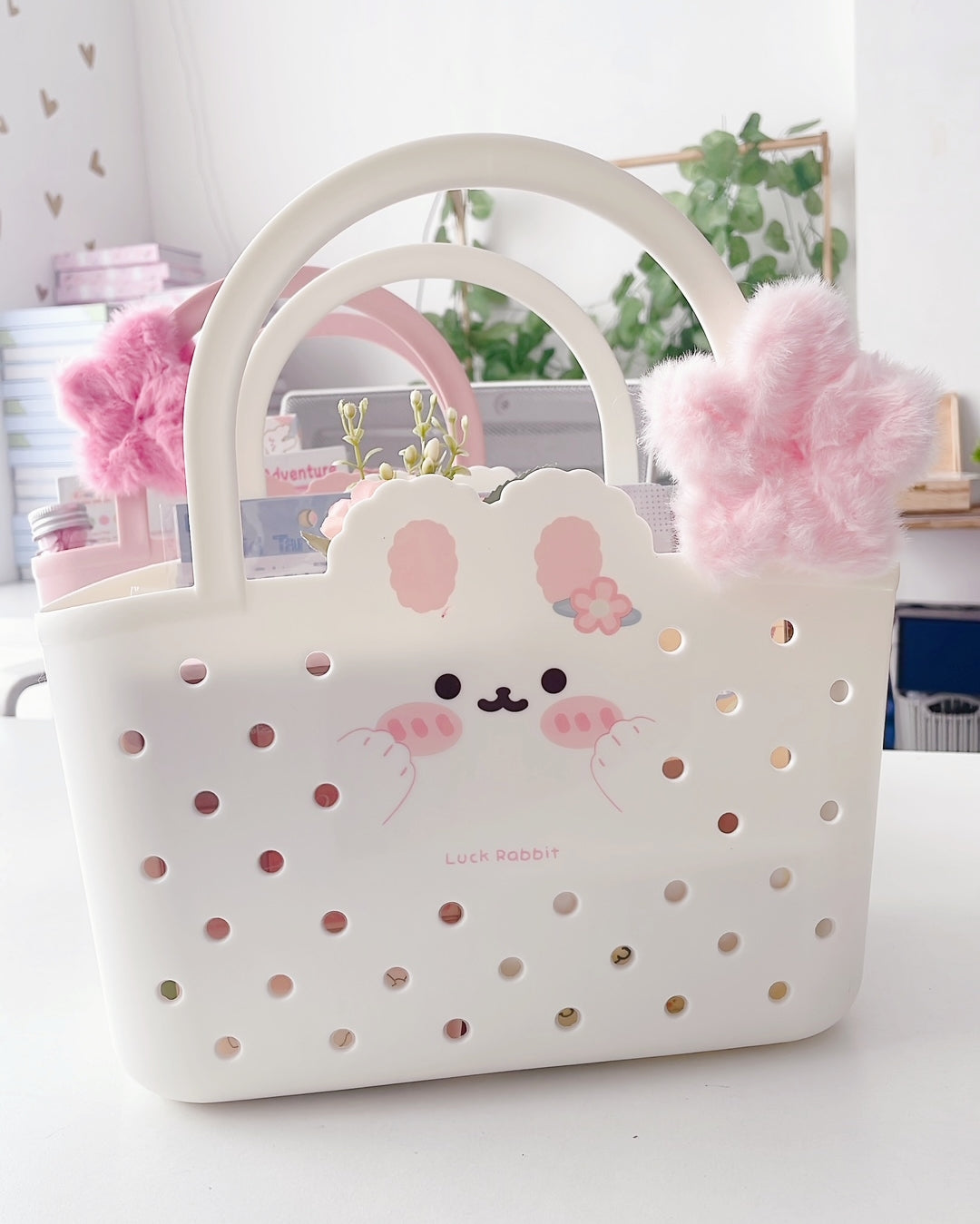 Lucky Bunny Pastel Stationery Hamper