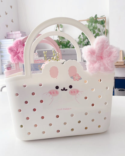 Lucky Bunny Pastel Stationery Hamper