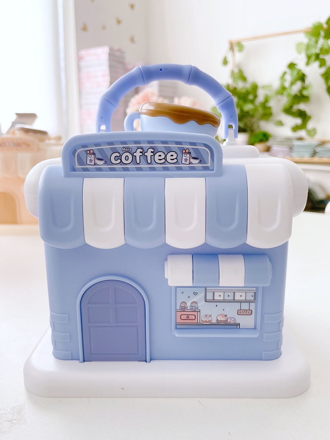 Pastel Coffee Shop Savings Bank