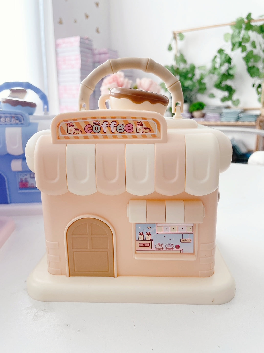 Pastel Coffee Shop Savings Bank